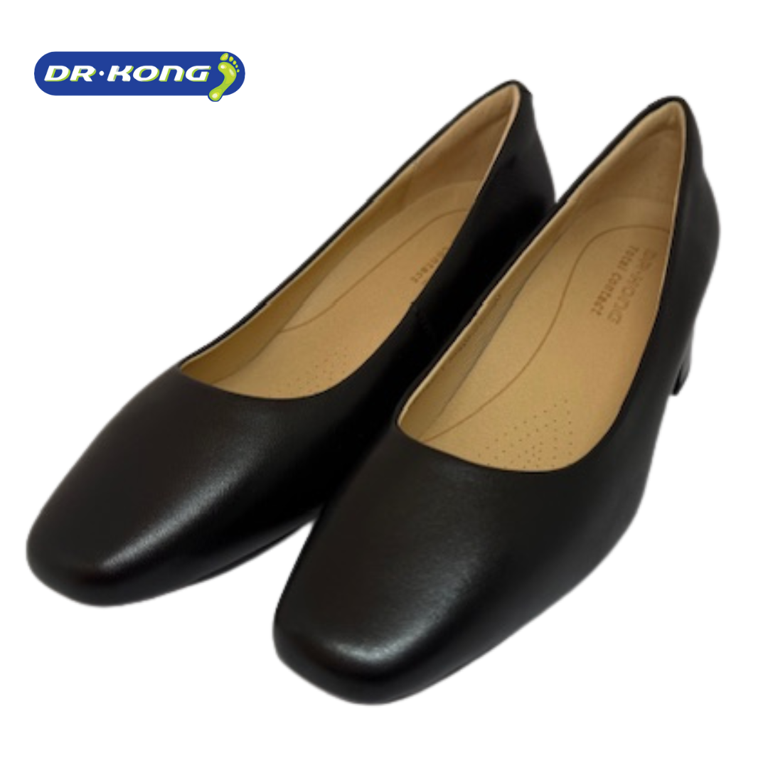 DR.KONG WOMEN COMFORT HEEL SHOES DK-W3001831-BLK