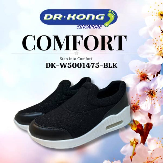 DR.KONG WOMEN COMFORT CASUAL SHOES DK-W5001475-BLK(RP : $179)