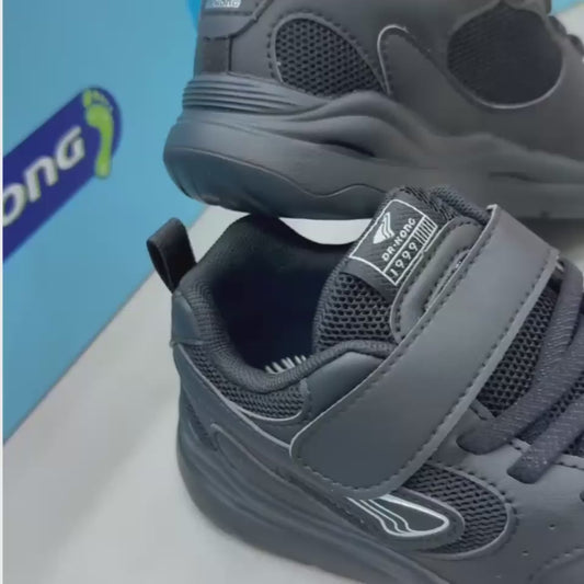 DR.KONG HEALTH SCHOOL SHOES (BLACK) DK-2B16A1053BX-DSA