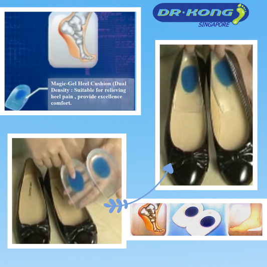 DR.KONG MAGIC-GEL HEEL CUSHION ACCESSORIES DK-DKM11-F