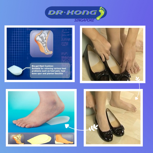 DR.KONG BIO-GEL HEEL CUSHION ACCESSORIES DK-DKA16(RP : $19.90)