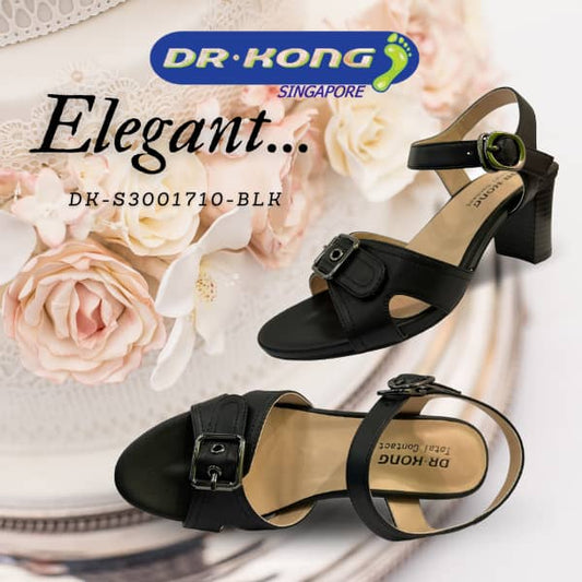 DR.KONG WOMEN TOTAL CONTACT SANDALS DK-S3001710-BLK(RP : $169)